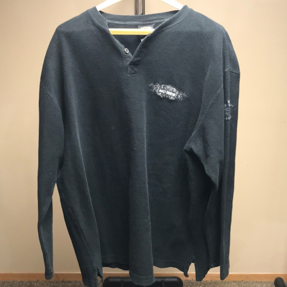 Harley Davidson long sleeve sweat shirt men’s - Picture 1 of 5